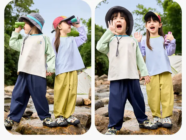 Kids Long Sleeve T-Shirt Sun Protective Spring Clothing — feature 12