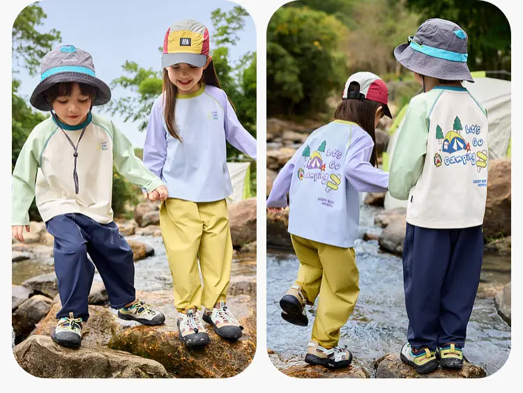 Kids Long Sleeve T-Shirt Sun Protective Spring Clothing — feature 16