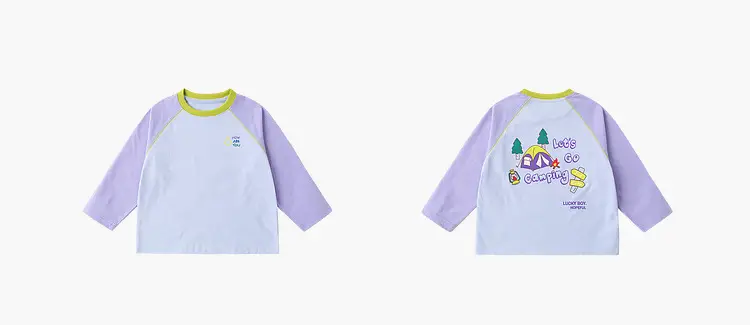 Kids Long Sleeve T-Shirt Sun Protective Spring Clothing — feature 8