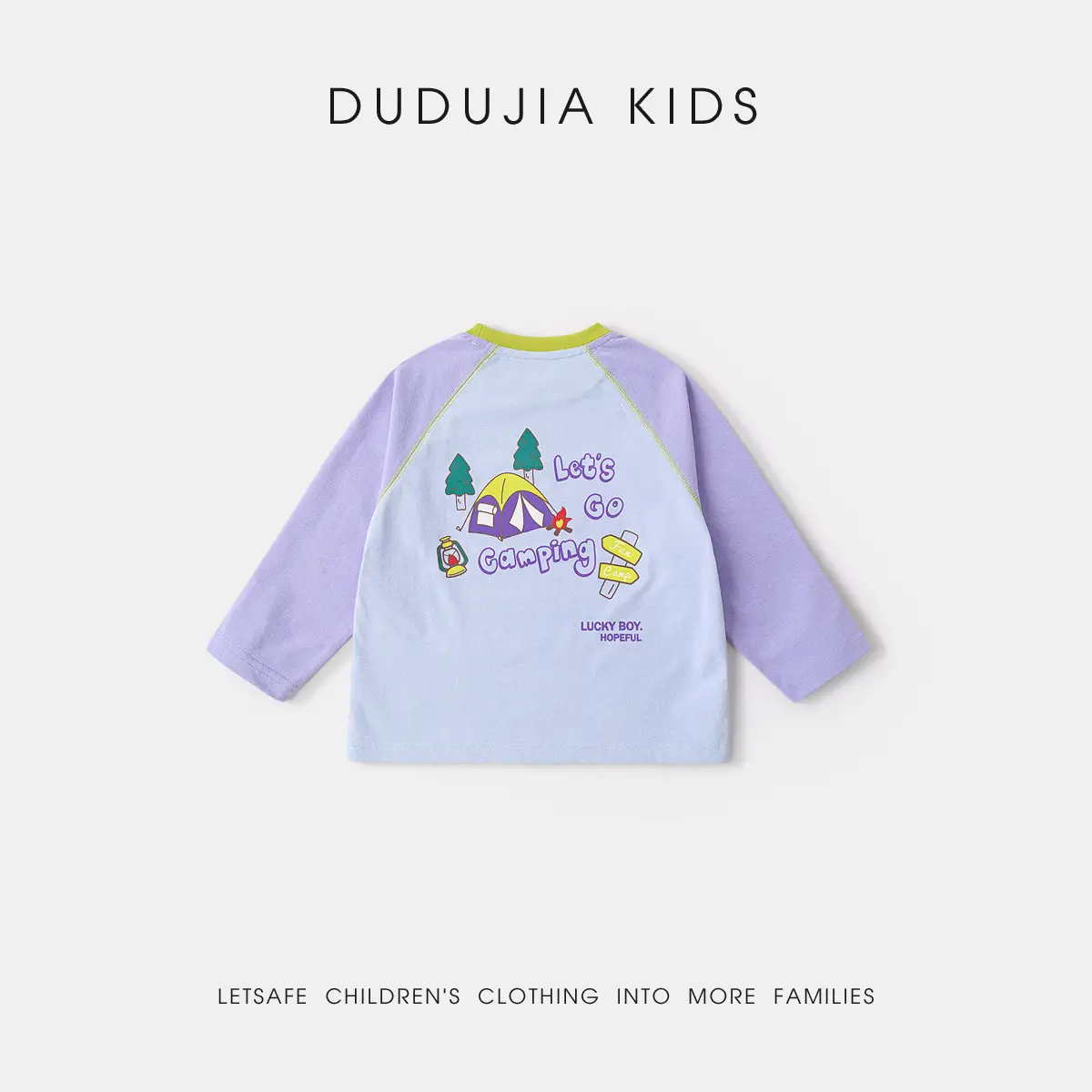 Kids Long Sleeve T-Shirt Sun Protective Spring Clothing - Image 2