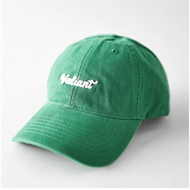 Green Embroidered Baseball Cap for Men Women - Image 11