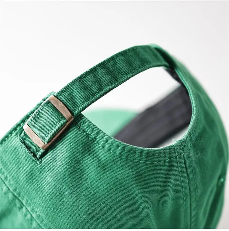 Green Embroidered Baseball Cap for Men Women — feature 11