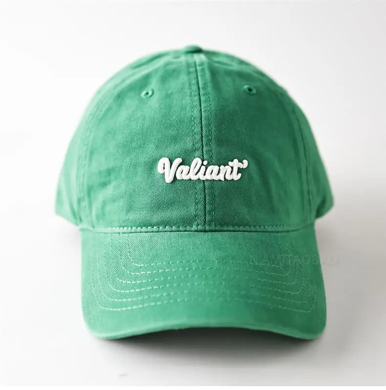 Green Embroidered Baseball Cap for Men Women — feature 8