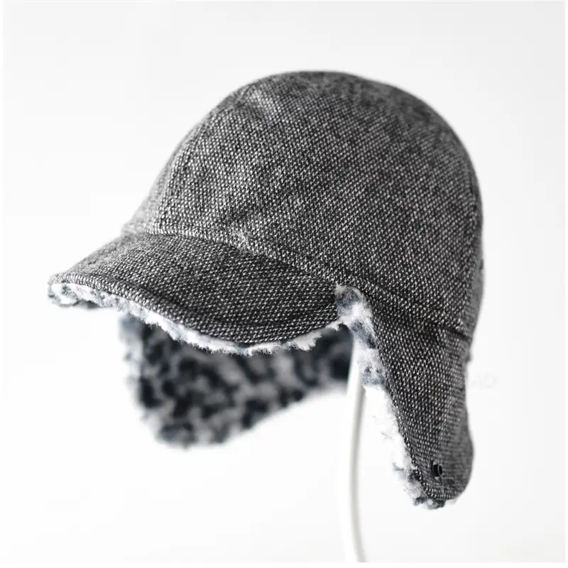 Warm Winter Ear Cap Leopard Print Unisex
