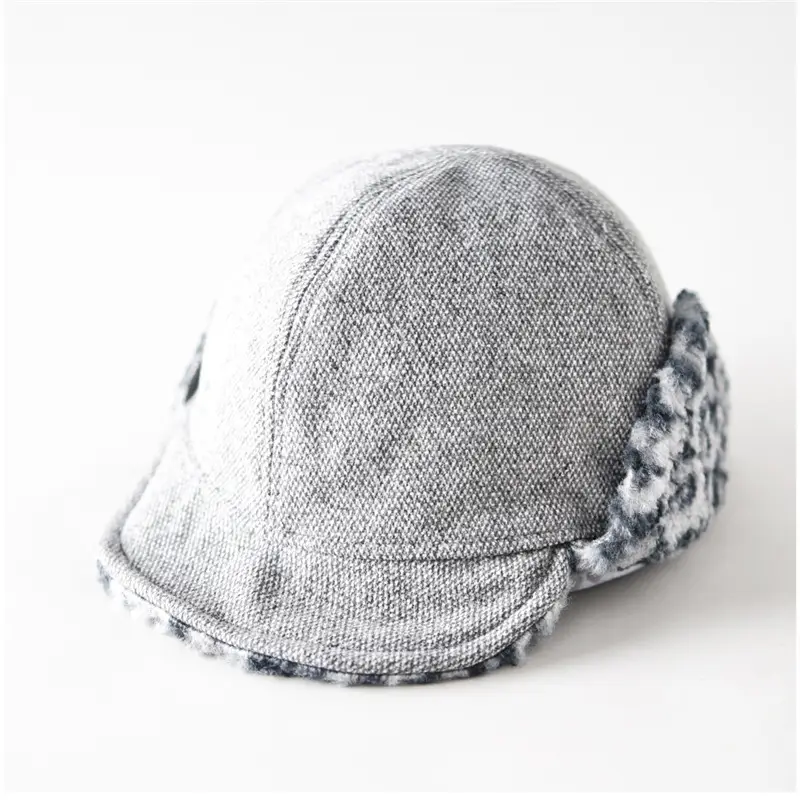 Warm Winter Ear Cap Leopard Print Unisex