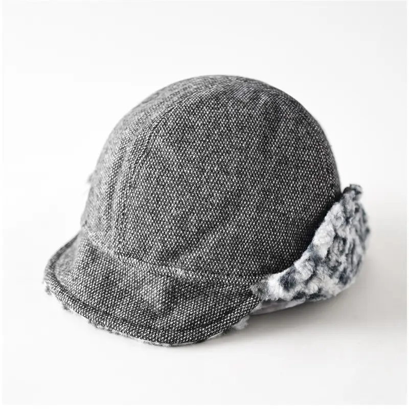 Warm Winter Ear Cap Leopard Print Unisex