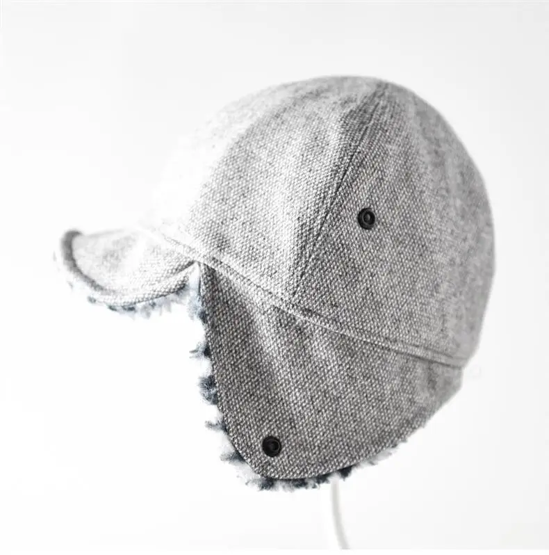 Warm Winter Ear Cap Leopard Print Unisex — feature 11