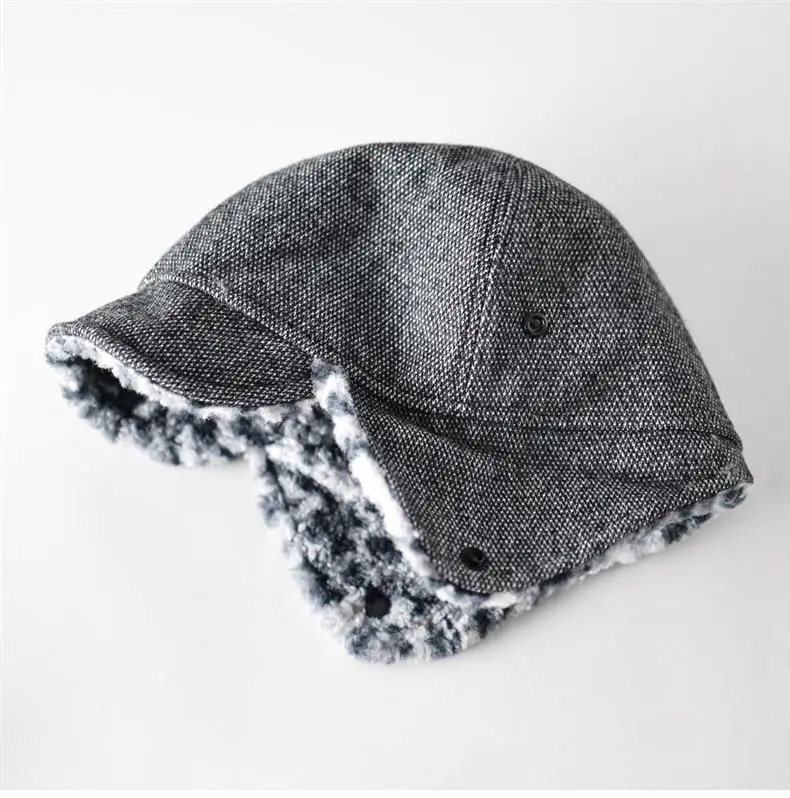 Warm Winter Ear Cap Leopard Print Unisex — feature 14