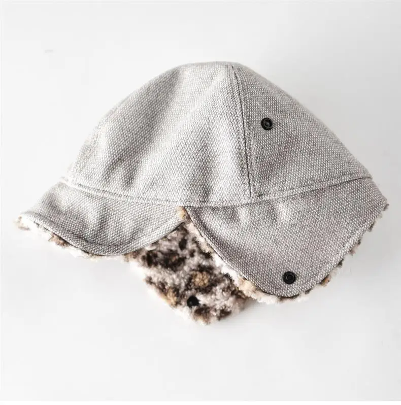 Warm Winter Ear Cap Leopard Print Unisex — feature 15