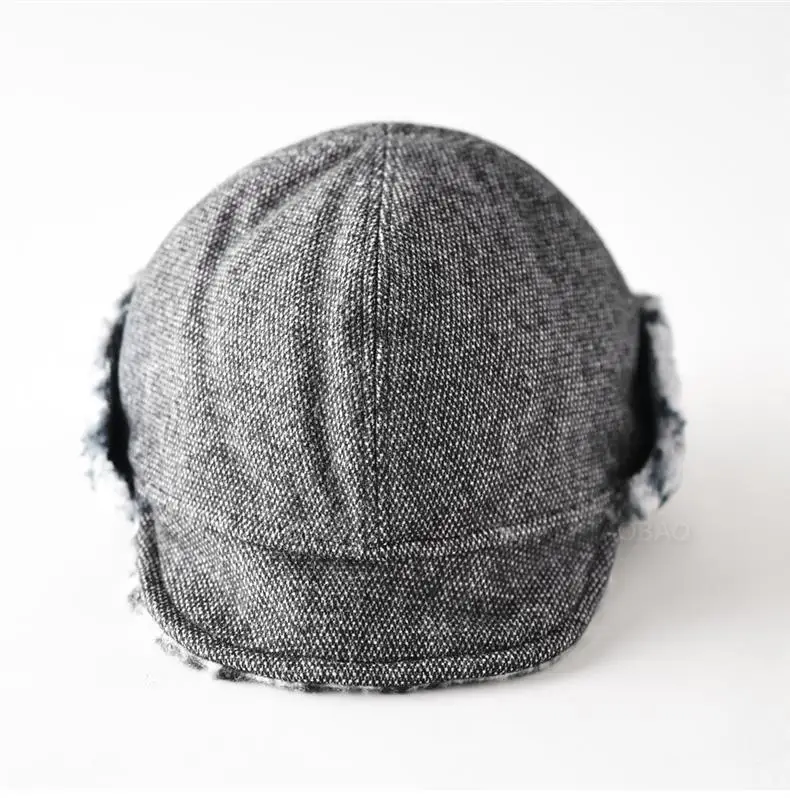 Warm Winter Ear Cap Leopard Print Unisex — feature 3