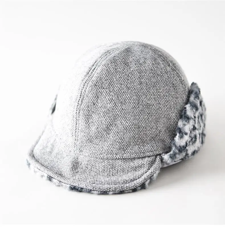 Warm Winter Ear Cap Leopard Print Unisex — feature 7