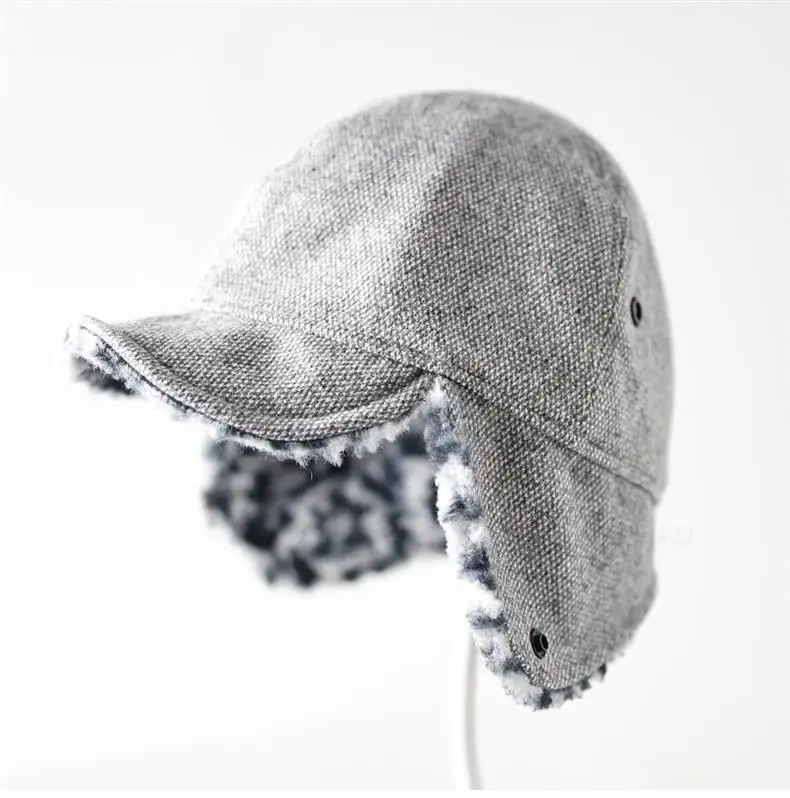 Warm Winter Ear Cap Leopard Print Unisex — feature 9