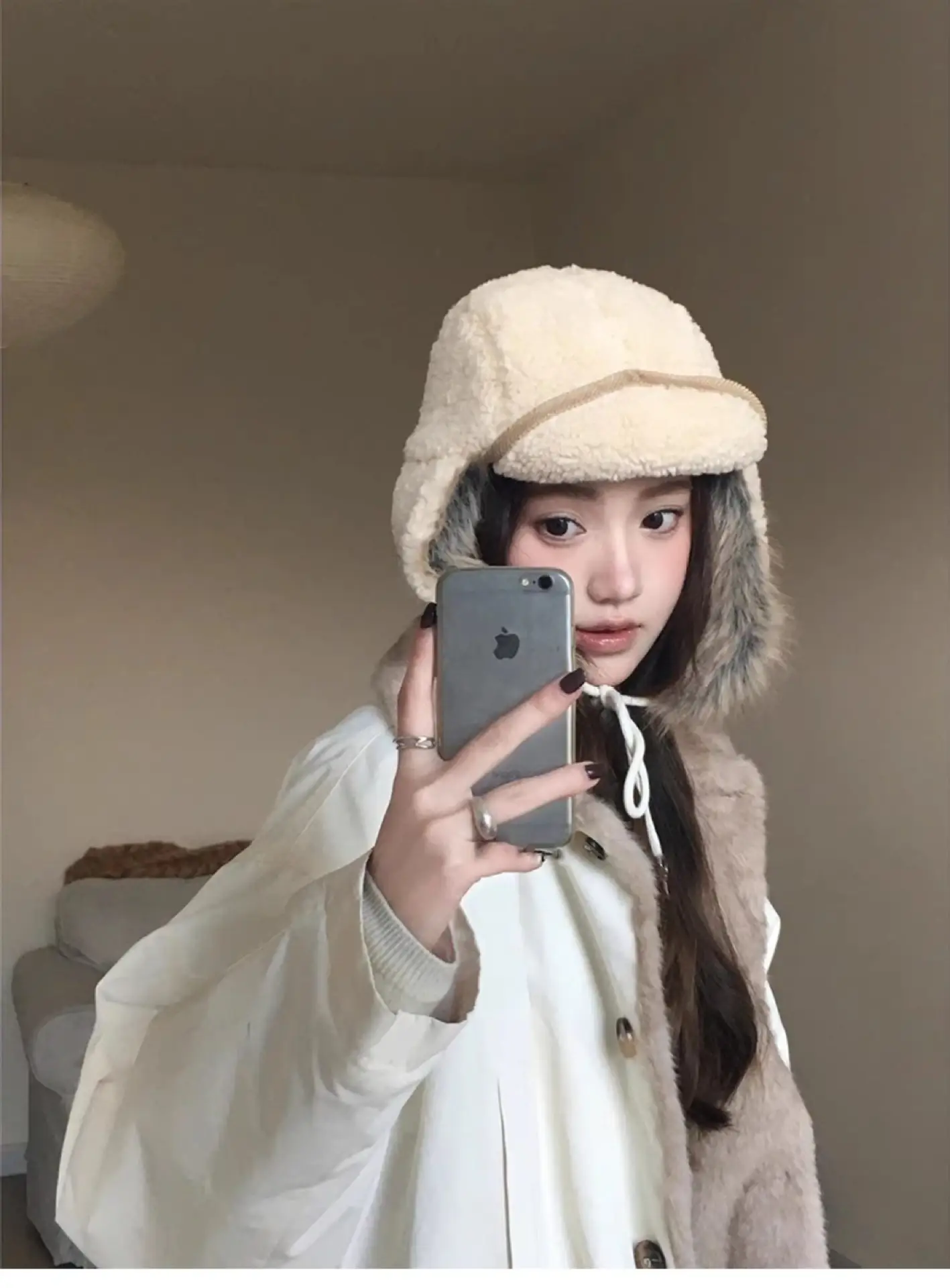 2025 Korean Retro Thunder Hat with Fleece Lined Ear Protection — feature 11