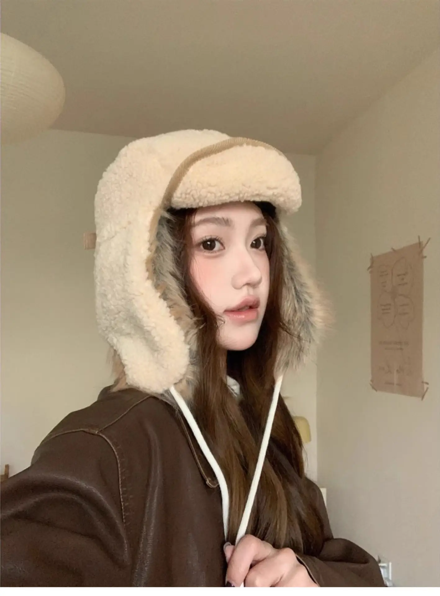 2025 Korean Retro Thunder Hat with Fleece Lined Ear Protection — feature 12