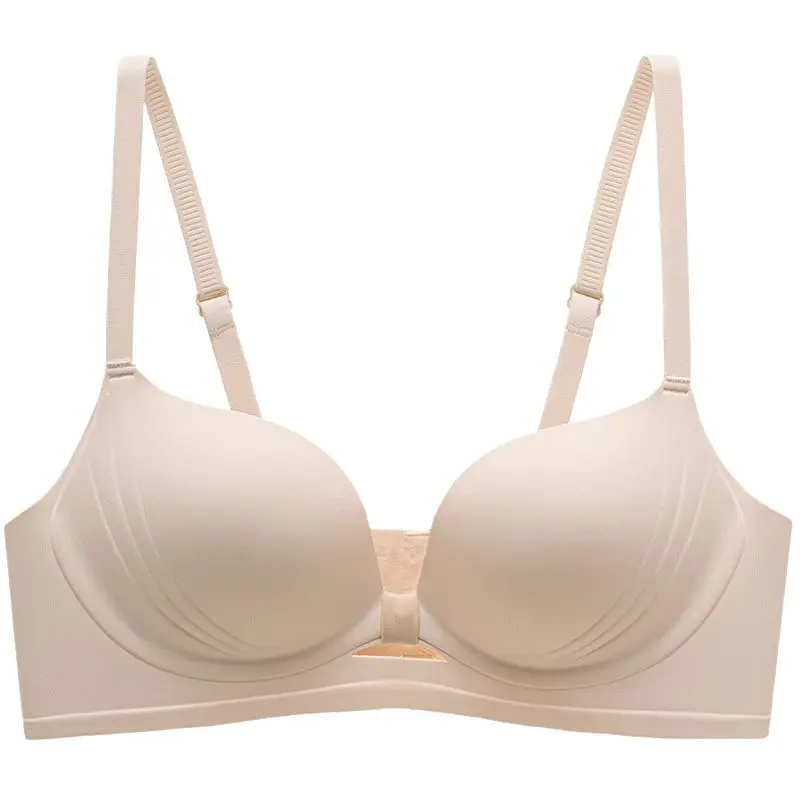 Original High-Quality Large-Breasted Slimming Underwear Without Rims, Comfortable and Soft Push-Up Anti-Sagging Adjustable Bra