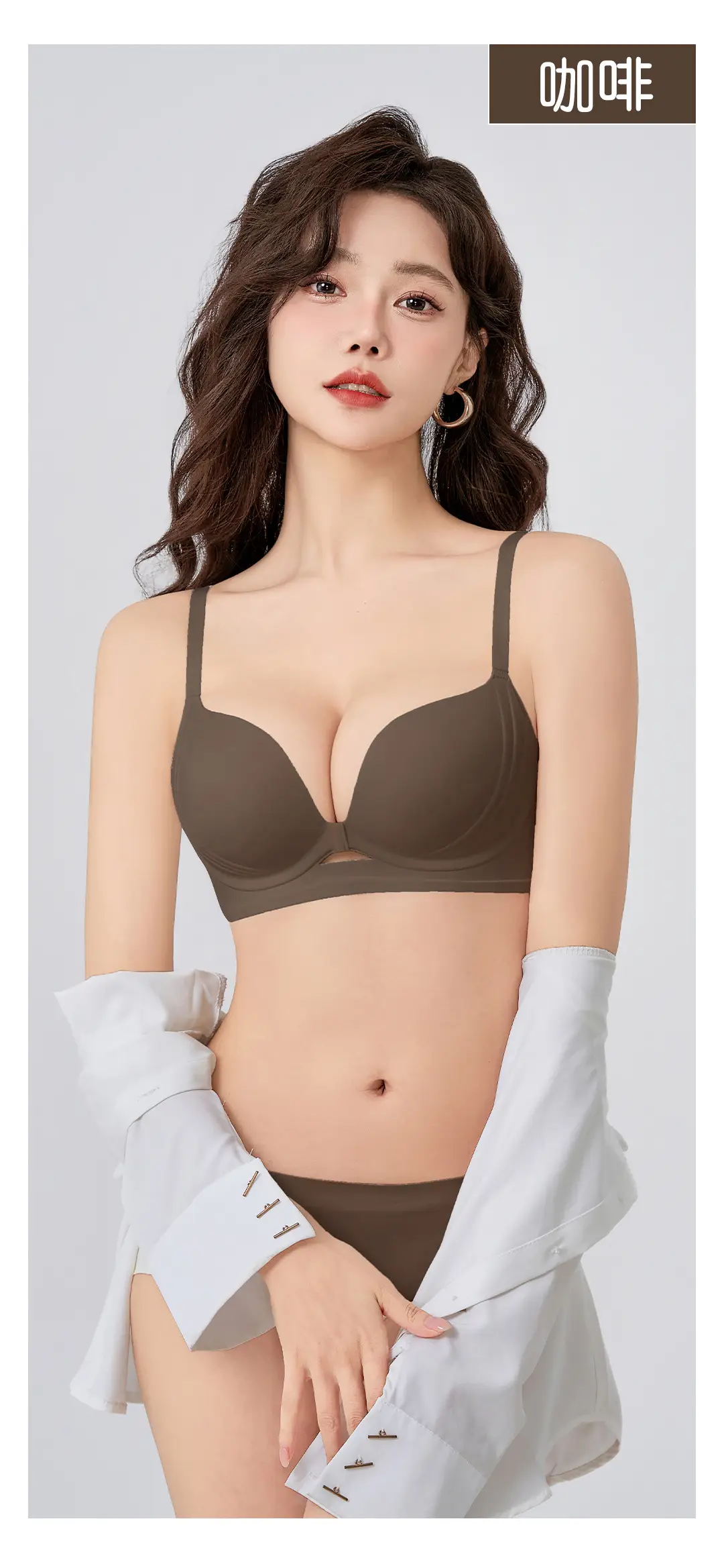 Original High-Quality Large-Breasted Slimming Underwear Without Rims, Comfortable and Soft Push-Up Anti-Sagging Adjustable Bra — feature 23