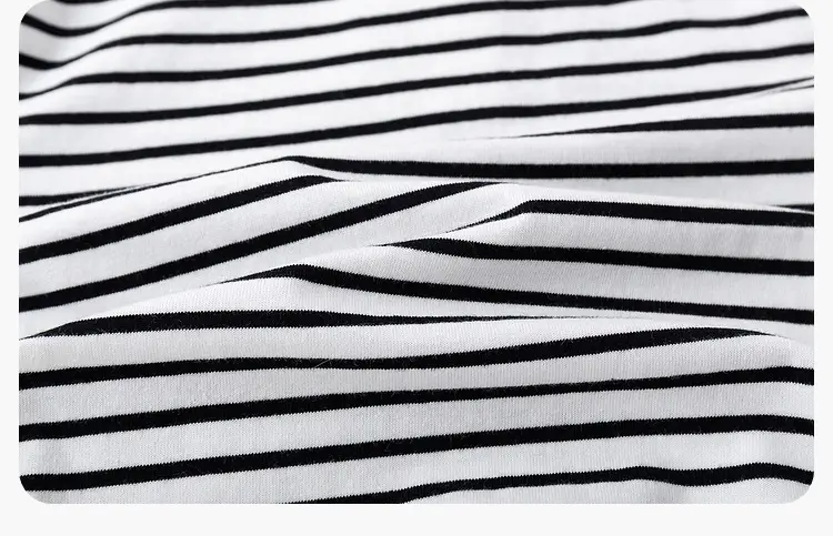 Duduja Kids Striped Cotton T-Shirt Spring — feature 33