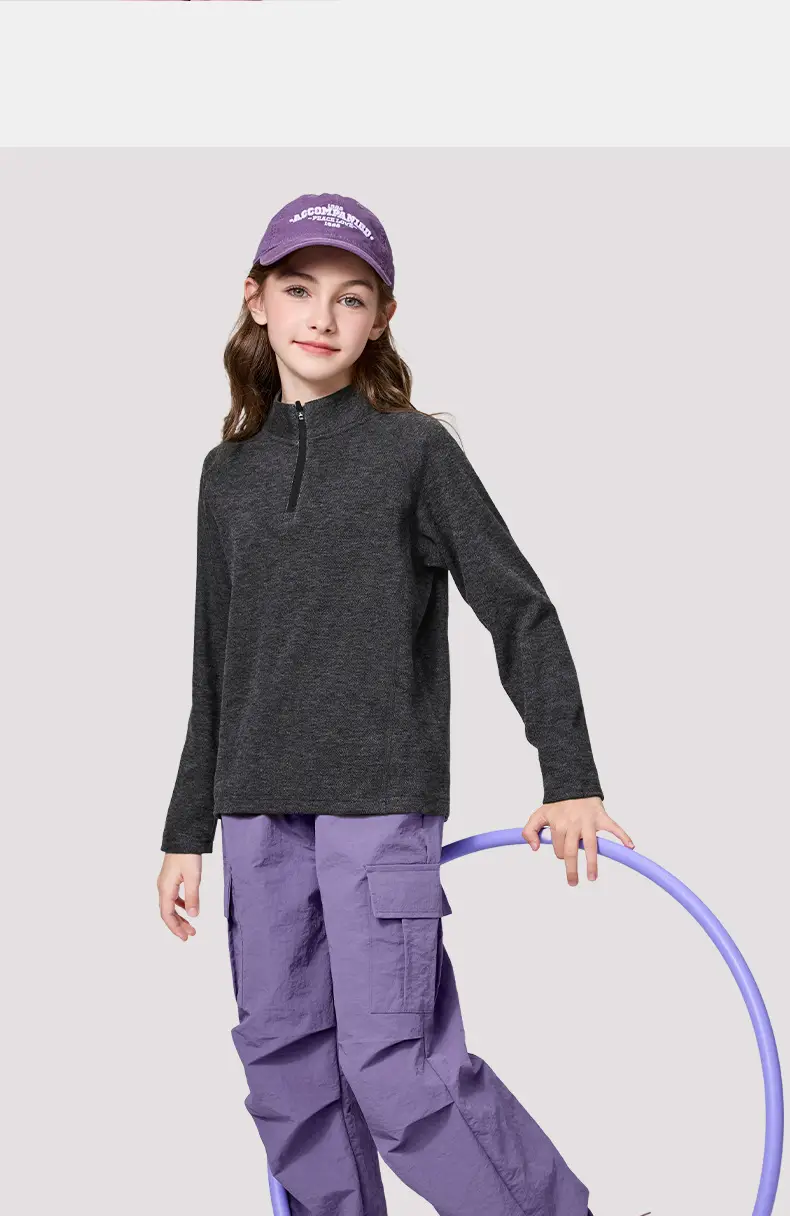 Children's Light Blue Long Sleeve T-Shirt for Boys — feature 23