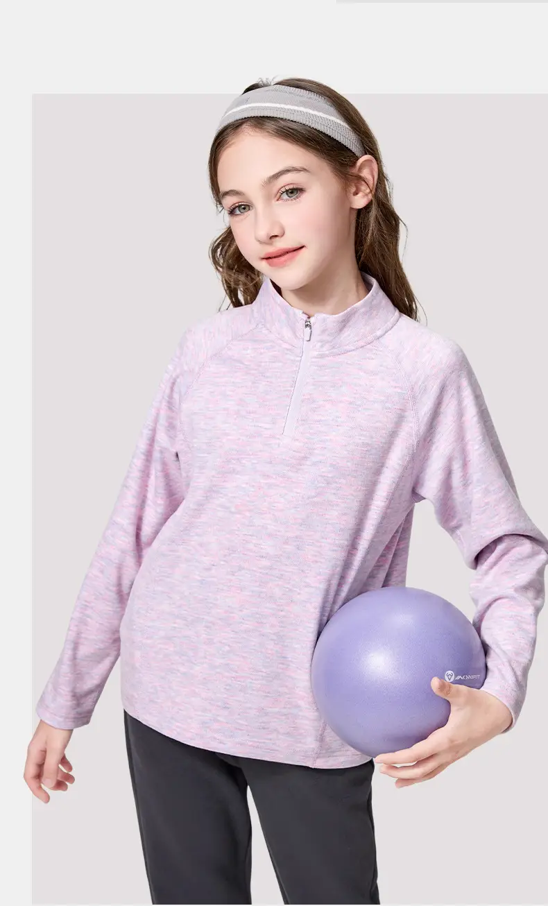 Children's Light Blue Long Sleeve T-Shirt for Boys — feature 30