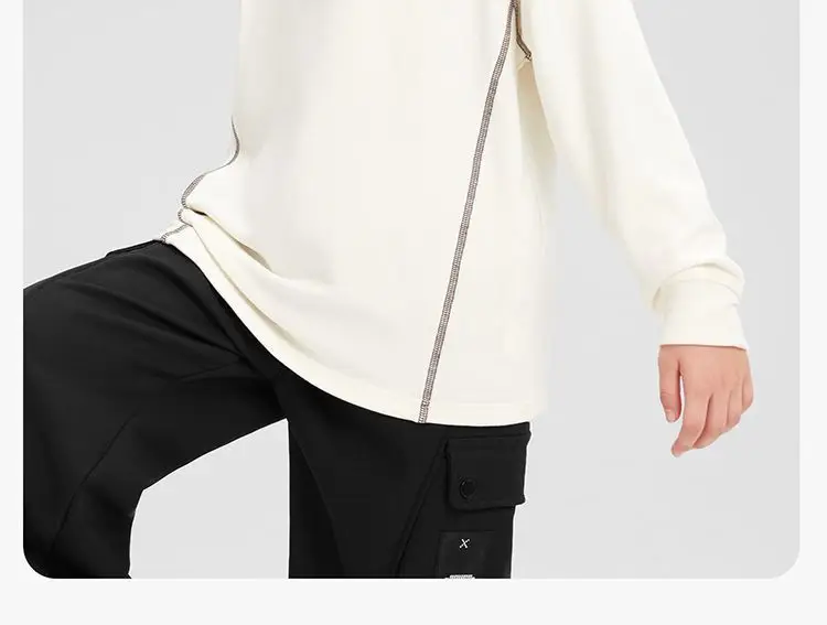 Kids Velvet Sweatshirt with Collar & Cap — feature 28