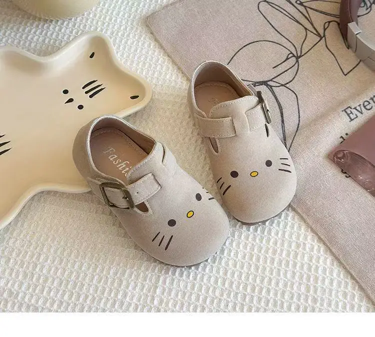 Girls Baby Toddler Shoes 2025 Autum Baby Shoes Soft Sole Boys Cute Flats Casual Bean Shoes — feature 12