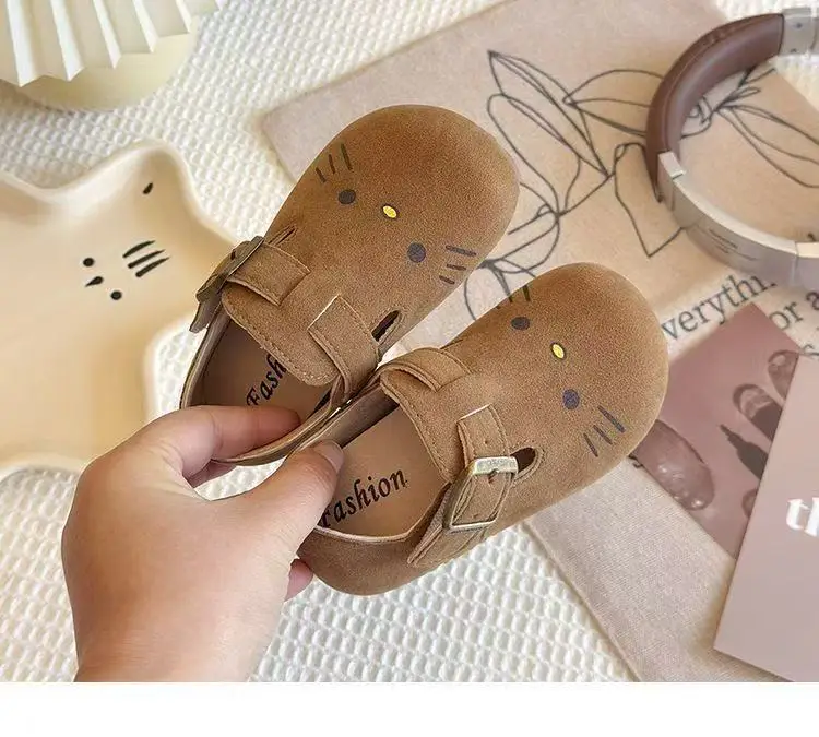 Girls Baby Toddler Shoes 2025 Autum Baby Shoes Soft Sole Boys Cute Flats Casual Bean Shoes — feature 13