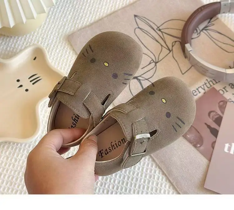 Girls Baby Toddler Shoes 2025 Autum Baby Shoes Soft Sole Boys Cute Flats Casual Bean Shoes — feature 15