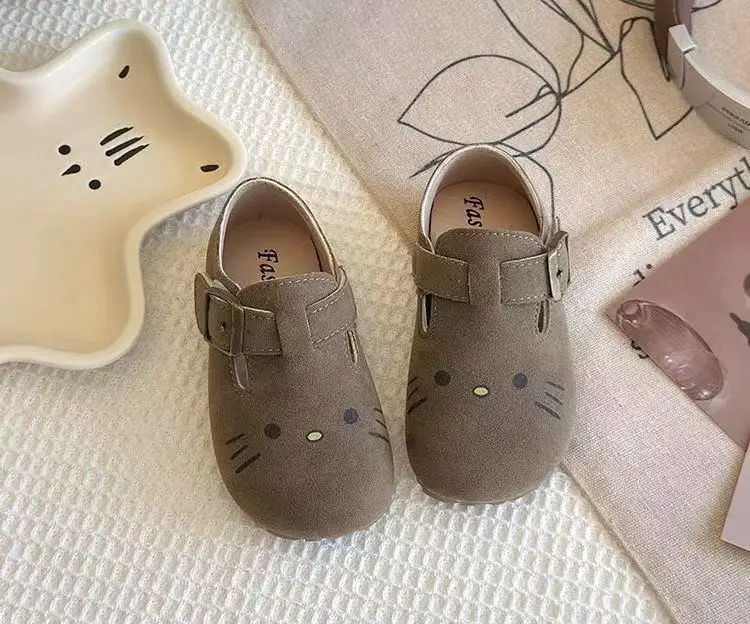 Girls Baby Toddler Shoes 2025 Autum Baby Shoes Soft Sole Boys Cute Flats Casual Bean Shoes — feature 16