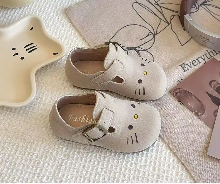Girls Baby Toddler Shoes 2025 Autum Baby Shoes Soft Sole Boys Cute Flats Casual Bean Shoes — feature 20