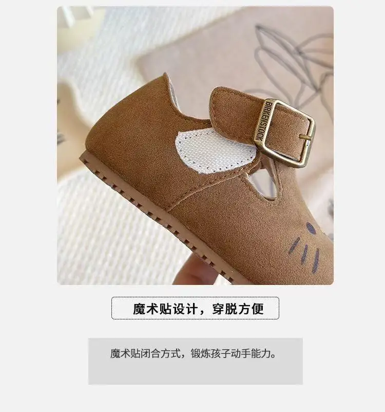 Girls Baby Toddler Shoes 2025 Autum Baby Shoes Soft Sole Boys Cute Flats Casual Bean Shoes — feature 6