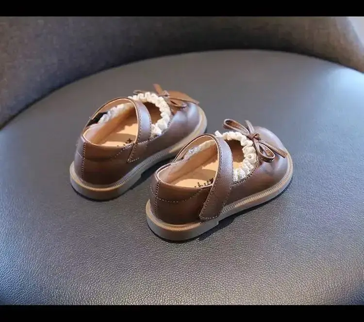 White Pearl Bow Baby Toddler Shoes 2025 — feature 2