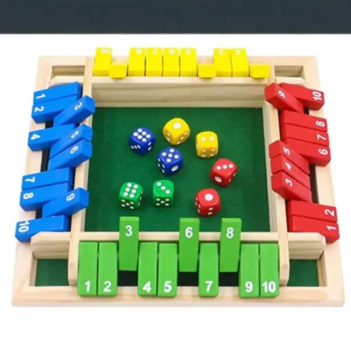 Cross-Border Digital Card Game Board Mathematics Thinking Toys Building Blocks Kidsren's Educational Toys Board Games 3 to 6 Years Old