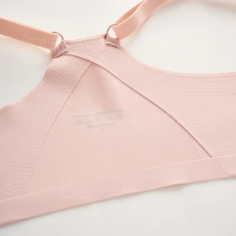 Seamless Nude Jelly Bra for Women, Soft Support, Breast Reduction, Adjustable Anti-Sagging, No Rims, Ultra-Soft Thin Bra