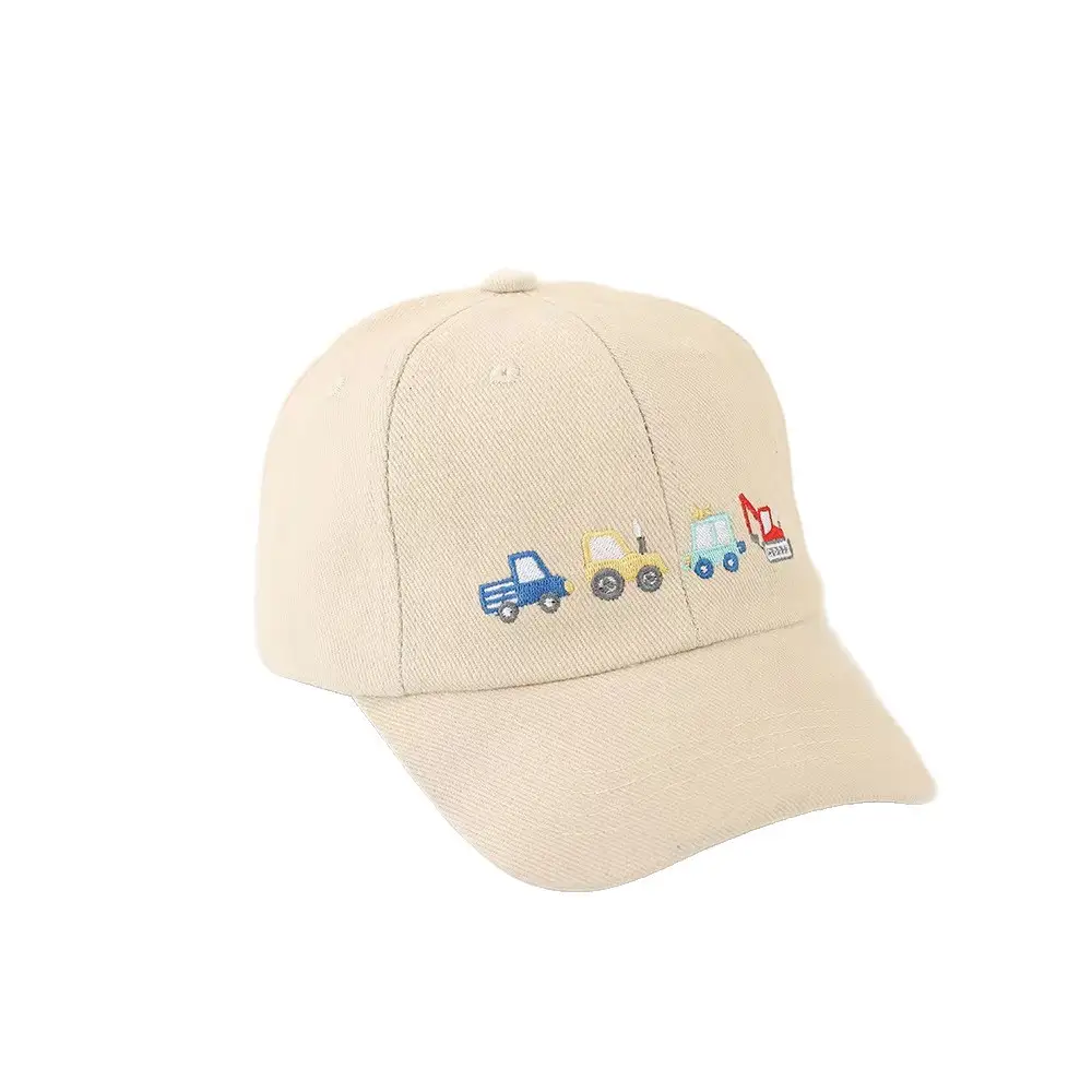 Cross-Border Cartoon Embroidered Black Cap for Kids - Image 10