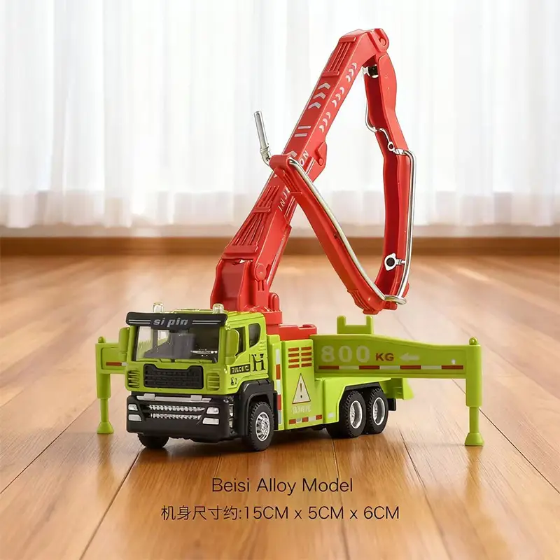 Cross-Border Alloy Children's Toys Engineering Vehicle Forklift Excavator Inertia Baby Bulldozer Model Boy Toy