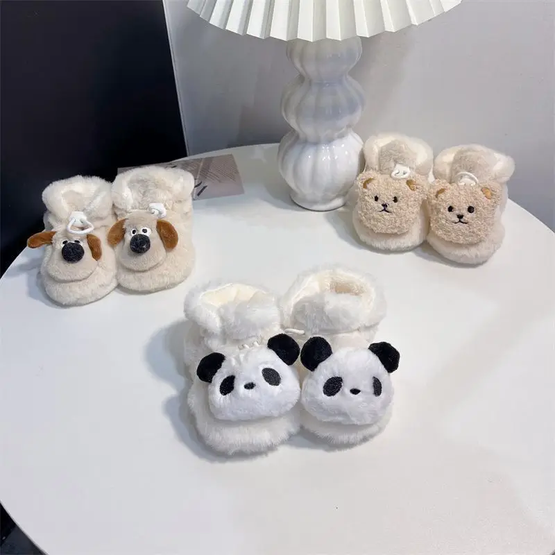 Baby Fleece Lined Pre-Step Shoes 0-1Yr Non-Falling — feature 3