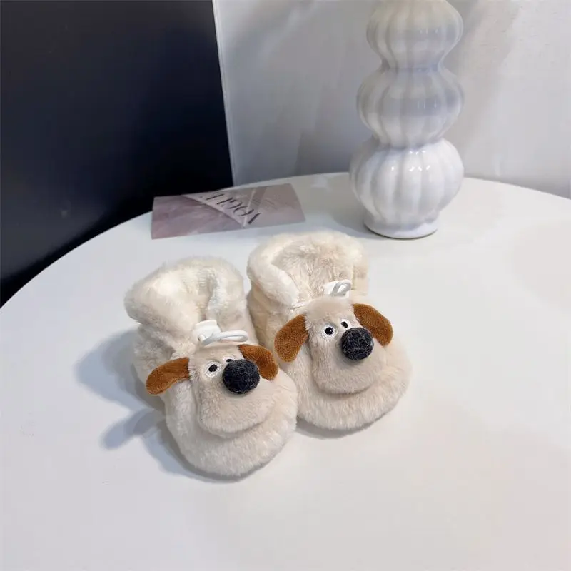 Baby Fleece Lined Pre-Step Shoes 0-1Yr Non-Falling — feature 7
