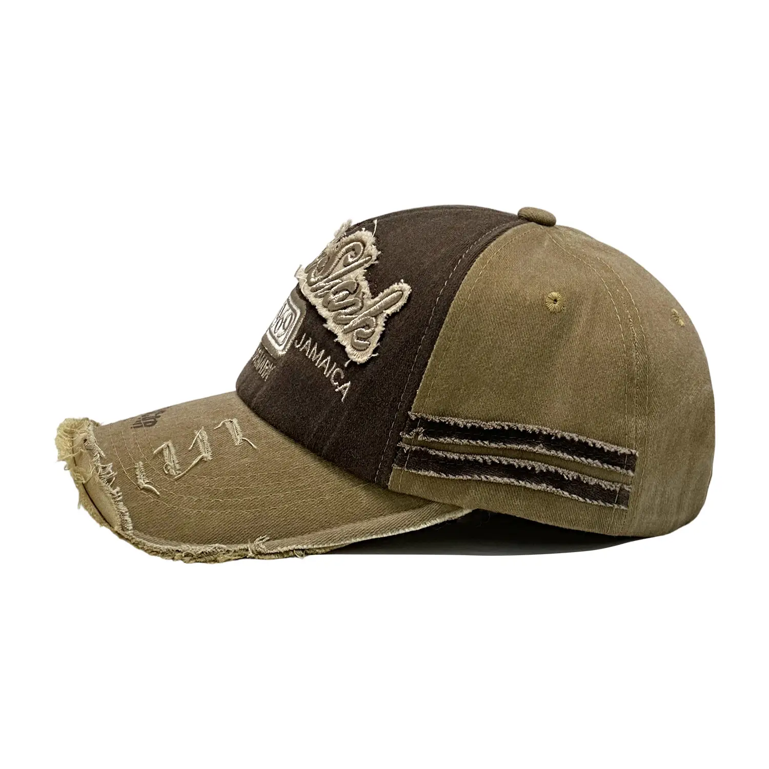 Retro Embroidered Duckbill Cap Unisex 56-58cm - Image 8