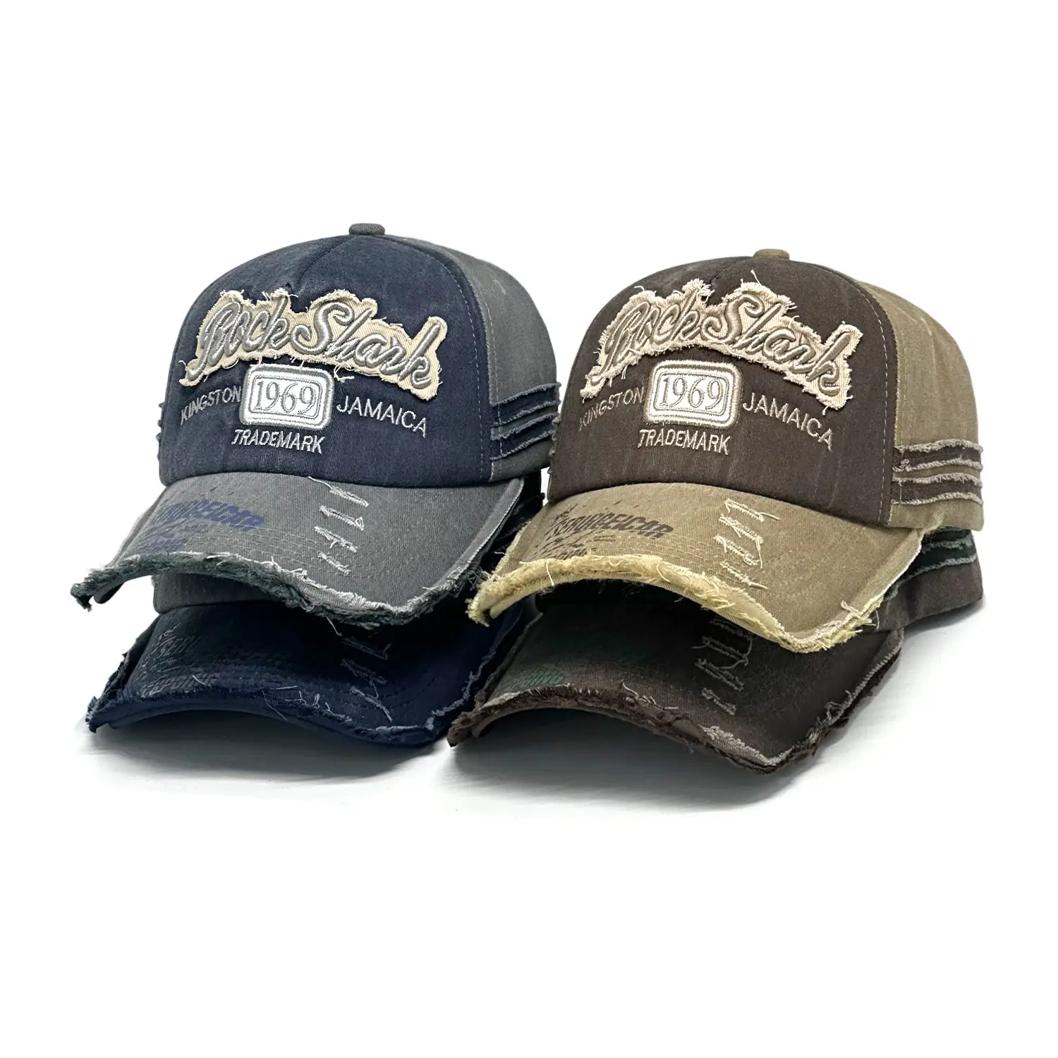 Retro Embroidered Duckbill Cap Unisex 56-58cm - Image 9