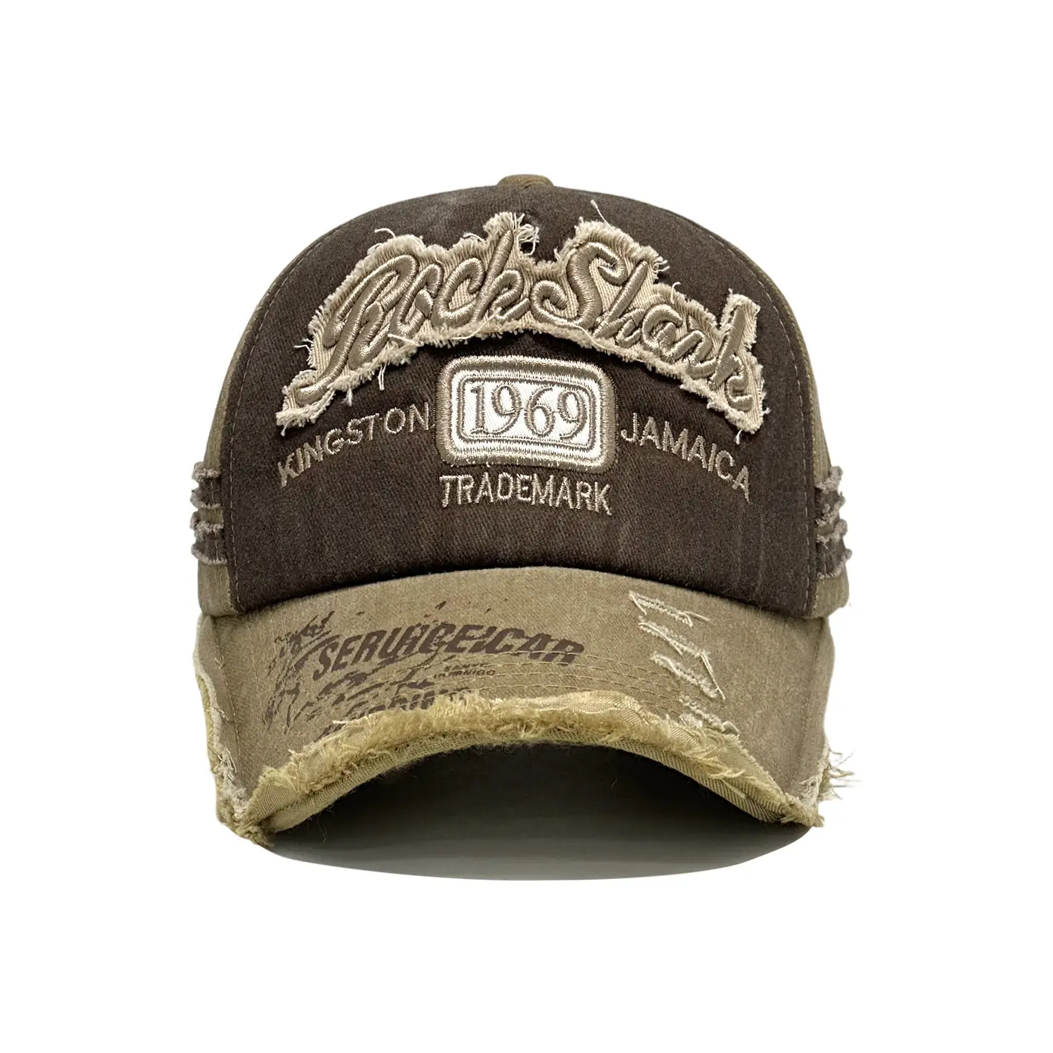 Retro Embroidered Duckbill Cap Unisex 56-58cm - Image 10