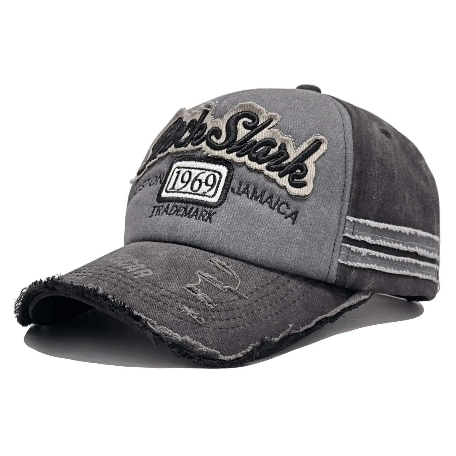 Retro Embroidered Duckbill Cap Unisex 56-58cm - Image 2