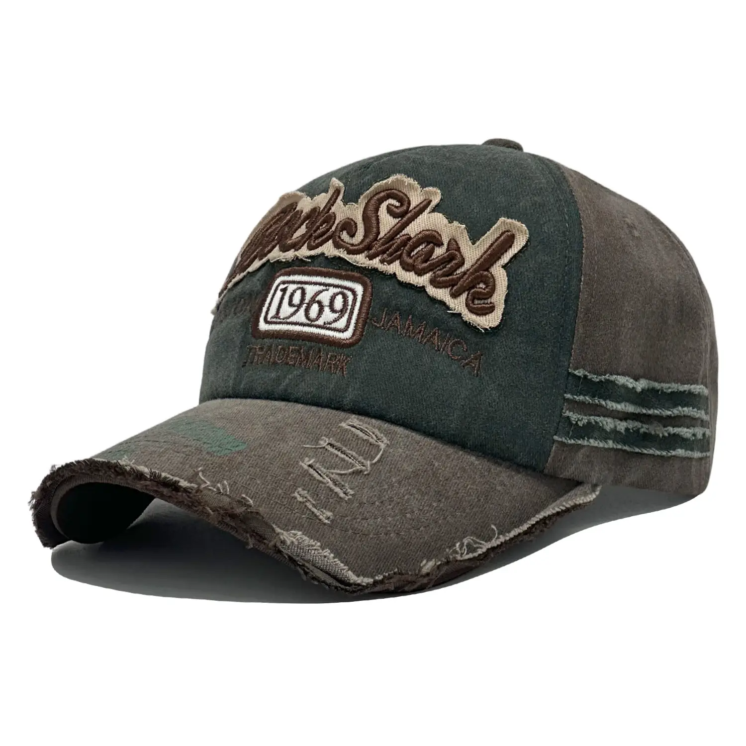 Retro Embroidered Duckbill Cap Unisex 56-58cm - Image 3