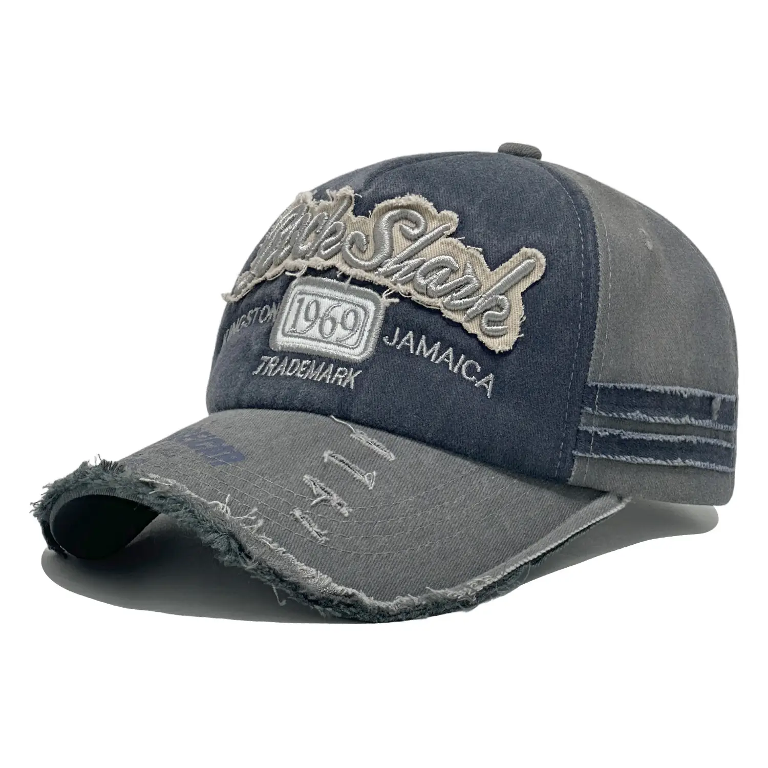 Retro Embroidered Duckbill Cap Unisex 56-58cm - Image 4