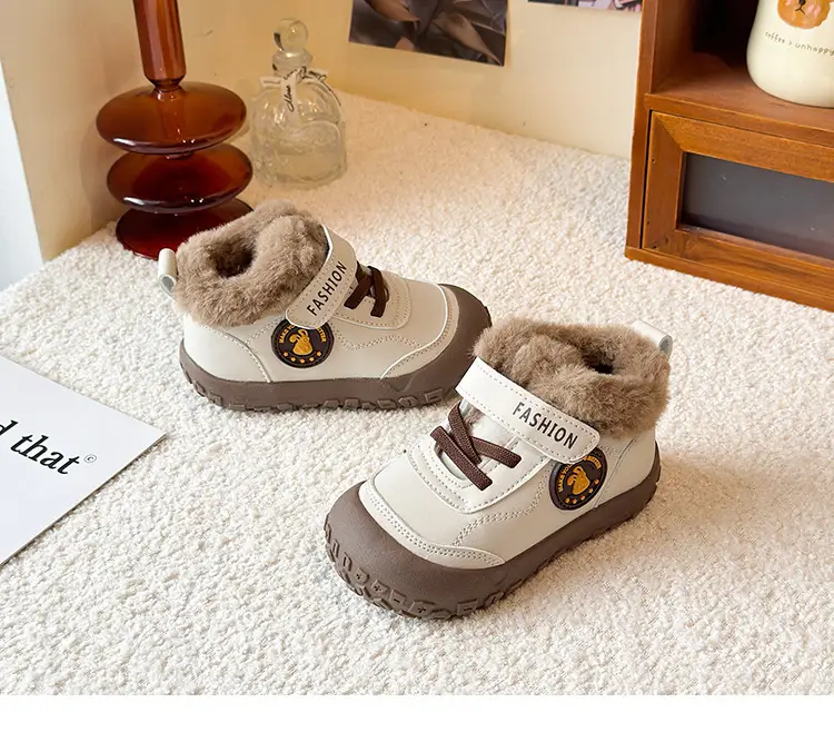 Baby Velvet Winter Sneakers Warm Soft Soles — feature 12