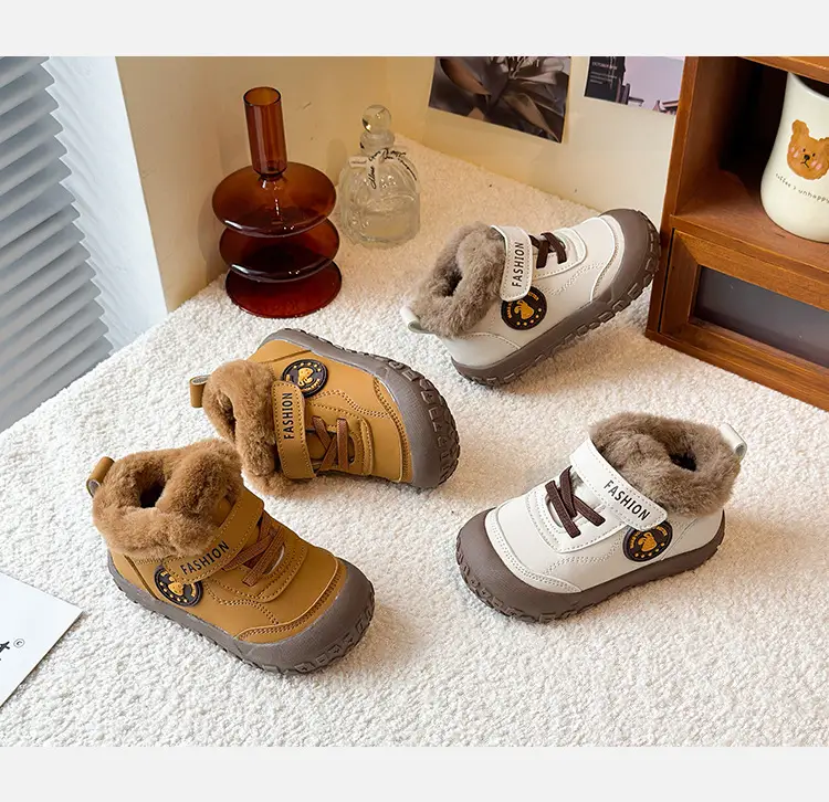 Baby Velvet Winter Sneakers Warm Soft Soles — feature 7
