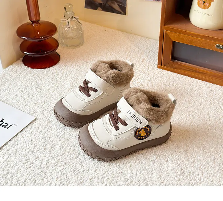 Baby Velvet Winter Sneakers Warm Soft Soles — feature 8