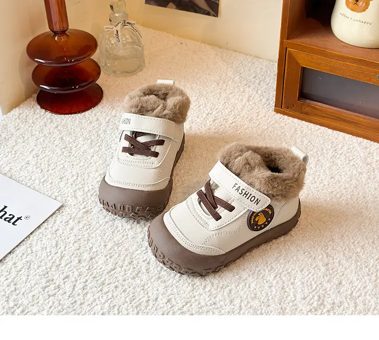 Baby Velvet Winter Sneakers Warm Soft Soles — feature 9
