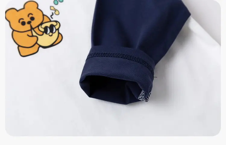 7A Antibacterial Pure Cotton Kids T-Shirt Spring Wear — feature 36