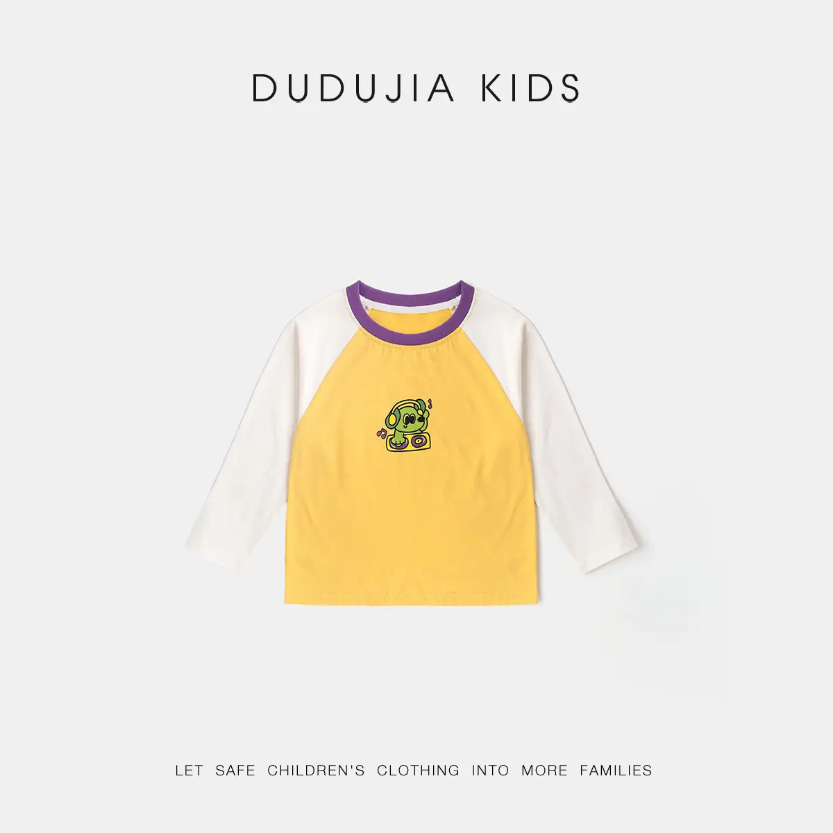 7A Antibacterial Pure Cotton Kids T-Shirt Spring Wear - Image 3