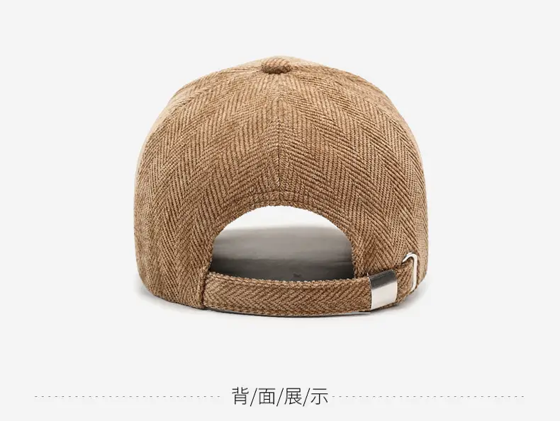 Herringbone Cap Small Men Women British Peaked — feature 11